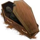 Coffin Open Icon