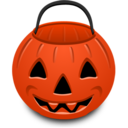 Pumpkin Bucket Icon