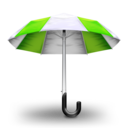Umbrella Green Icon