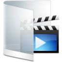 Folder White Videos Icon