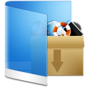 folder blue misc Icon