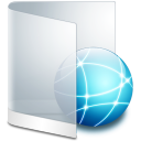 folder white network Icon
