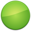 Blank Badge Green Icon