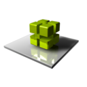 Green Cubes Icon