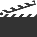 Photo Video clapperboard Icon