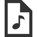 Very Basic audio file Icon
