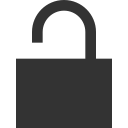 Very Basic unlock Icon