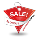 Blowout Sale Icon