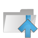folder arrow up Icon