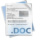 Filetype doc Icon