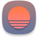 web sunrise calendar Icon