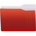 Places folder red Icon