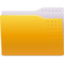 Places folder yellow Icon