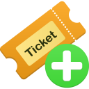 Ticket add Icon