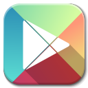 Apps google play B Icon