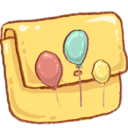 Hp folder balloons Icon