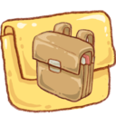Hp folder schoolbag Icon