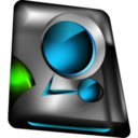 Monitor blue Icon
