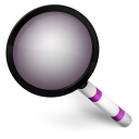 Magnify Purple Icon
