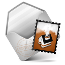Mail Orange Icon