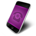 Phone Purple Icon