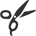 Hair Stuff Barber scissors Icon