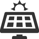 Industry Solar panel Icon