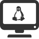 It Infrastructure Linux client Icon