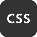 Programming File Types Css Icon