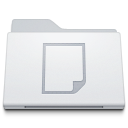 Folder Documents White Icon