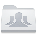 Folder Group White Icon
