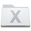 Folder System White Icon