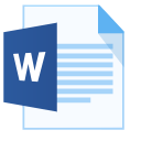 ModernXP 31 Filetype Word Icon