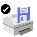 ModernXP 47 Printer Save Ok Icon