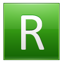 Letter R lg Icon
