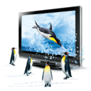 3D Penguins Icon