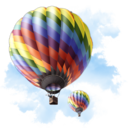 Travel Baloon Icon