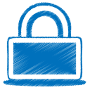 blue lock Icon
