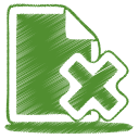 green document cross Icon