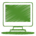 green monitor Icon