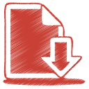red document download Icon
