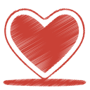 red heart Icon