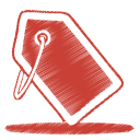 red tag Icon