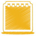 yellow notes Icon