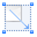 Actions transform scale Icon