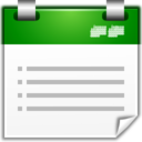 Actions view calendar list Icon