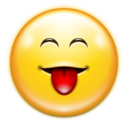 Emotes face raspberry Icon