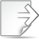 actions document export Icon