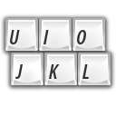 apps preferences desktop keyboard Icon