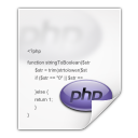mimetypes application x php Icon